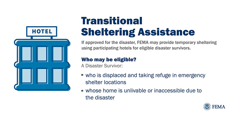 Transitional Sheltering Assistance (TSA)