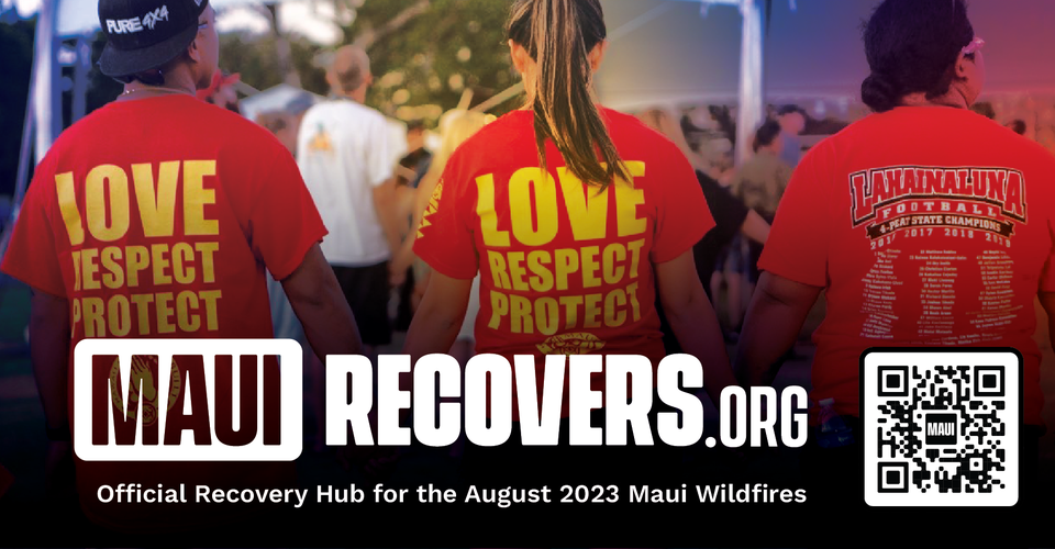 Maui Recovers Banner