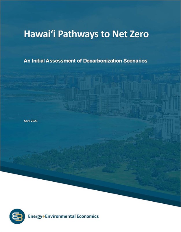 Hawaii Pathways to Net Zero Cover