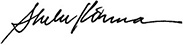 Shelee Kimura signature