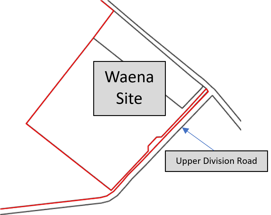Waena Site Map