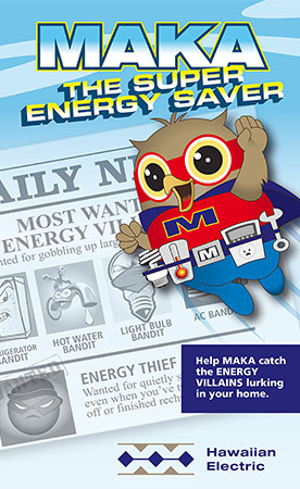 Maka The Super Energy Saver Booklet Cover