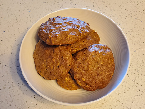 Banana Oat Cookies