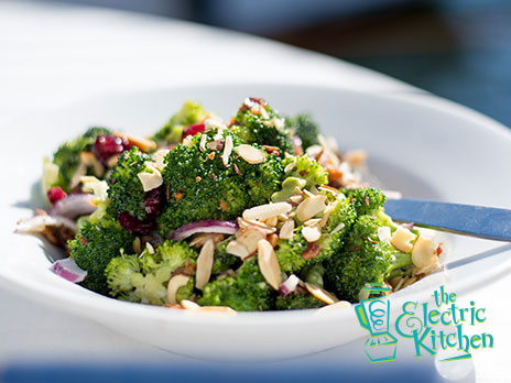 Fresh Broccoli and Dried Cranberry Salad