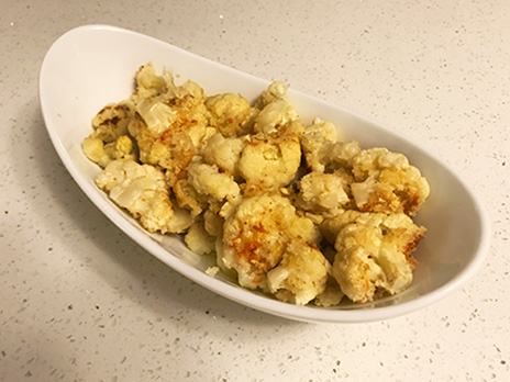 Parmesan Roasted Cauliflower