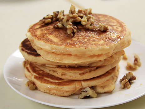 pumpkin pie pancakes