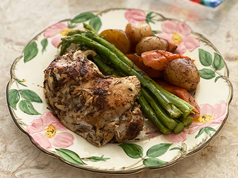 Slow Cooker Harvest Chicken and Vegetables 