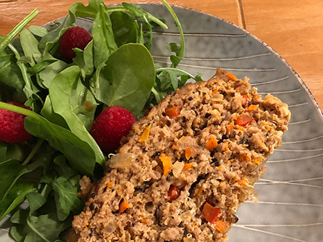 Turkey Quinoa Meatloaf