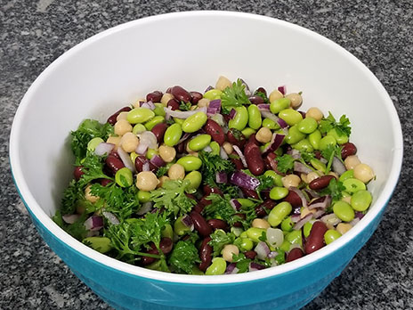 Zesty Three-Bean Salad